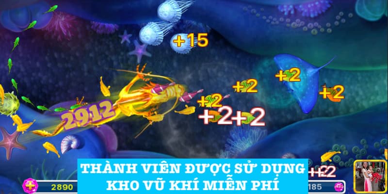 Thế Giới Bắn Cá - Game Vui Nhận Thưởng Tiền Thật Uy Tín 2025 2 Ban tổ chức hỗ trợ khách hàng hệ thống thiết bị vũ khí miễn phí